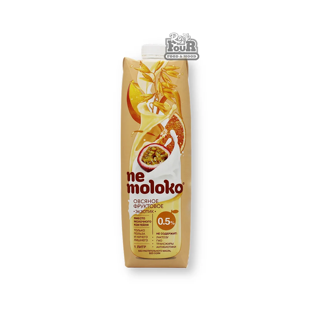 Oat drink "Ne moloko" fruit 0.5% 1l